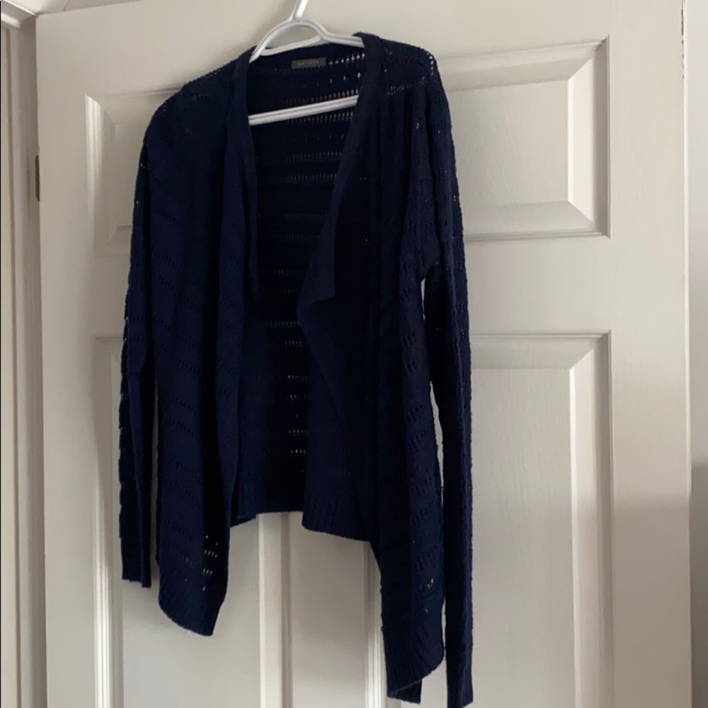 Navy blue cardigan